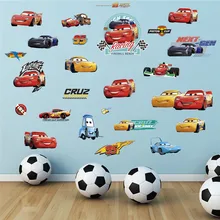 Мультфильм 3d наклейки на стену автомобиля для детской комнаты или спальни Наклейка на стену DIY ПВХ художественная роспись