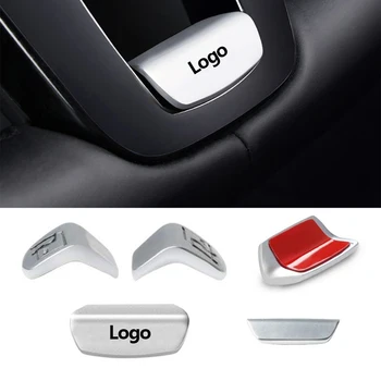 

1 Pcs R-LINE R Car Steering Wheel Emblem 3D Metal Silver Stickers Accessorie For VW GTI Polo Golf GTS Passat Magotan Car Styling