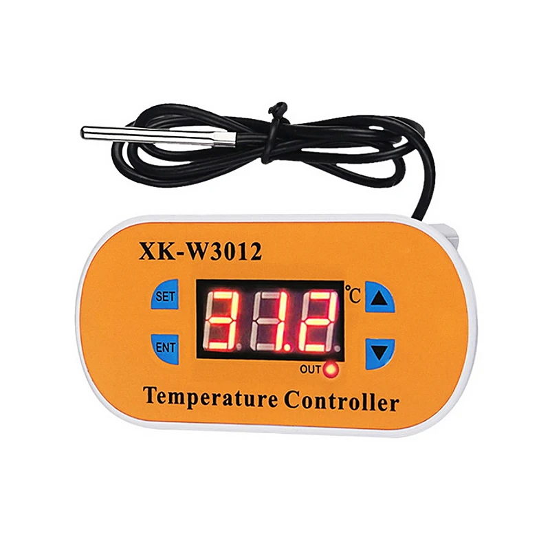 Electronic Thermostat Digital Display Thermostat Temperature Control Switch Wide Temperature -30-300 Degrees Thermostat XK-W3012