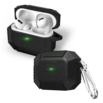 

Protable Earphones Storage Travel Case for Apple for AirPods Pro Headset Bag Charging Box TPU Heavy Duty Armor Cover