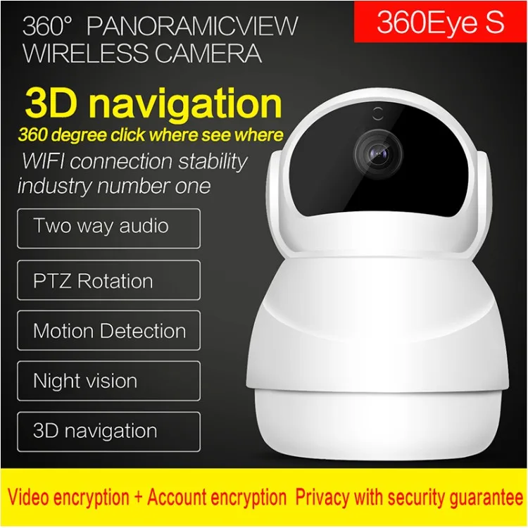 IP камера видеонаблюдения Snowman Wi Fi HD 1080P 360 градусов|Камеры видеонаблюдения| |