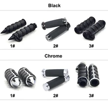 Мотоциклетные рукоятки 25 мм/" мотоциклетные рукоятки стильные Нескользящие рукоятки для руля 3 типа рукоятки для мотоцикла