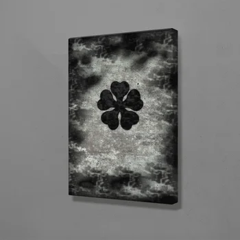 

black clover Five leaf clover poster Canvas Wall Art Decoration prints for Home bedroom decor Painting