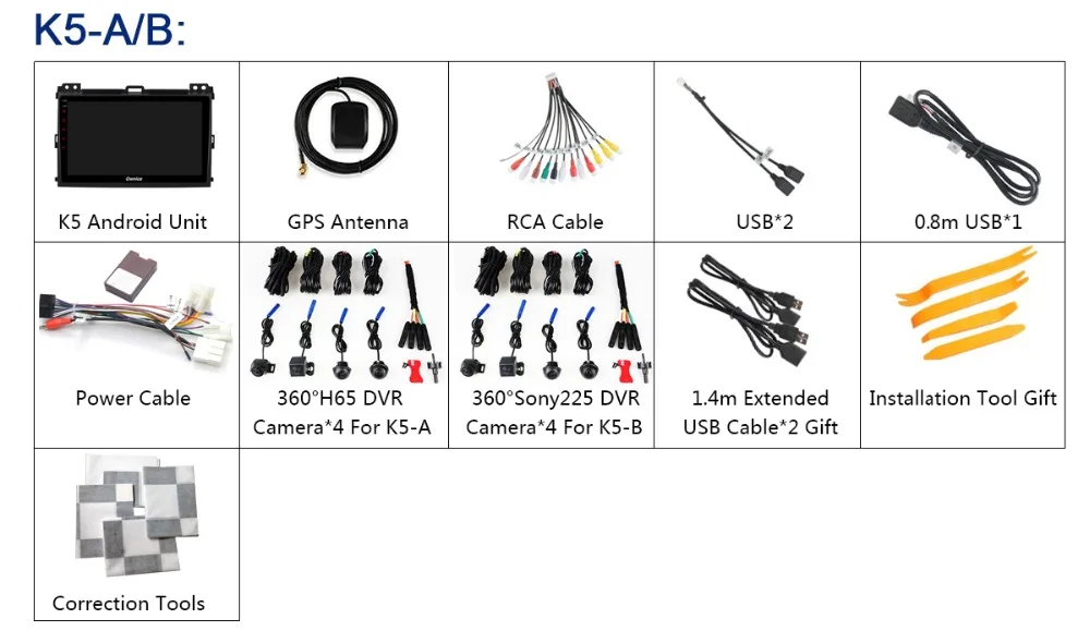 Best 360°Panoramic Android 9.0 4G+64G SPDIF DSP CarPlay Car Multimedia GPS Radio Player for Toyota LAND CRUISER Prado 120 2003-2009 29