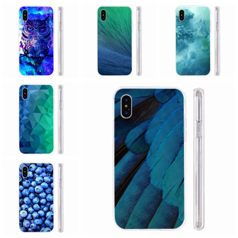 Чехол для iPhone 6 6s 7 8 Plus 11 Pro x xs xr max светло-голубой чехол с бабочкой мягкий из ТПУ