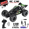 G03063R Rc Car 4Wd 1/18 25Km/h High Speed Racing Remote Control Vehicle Off Road Trucks Electric Toys for Boys Kids Gifts 1