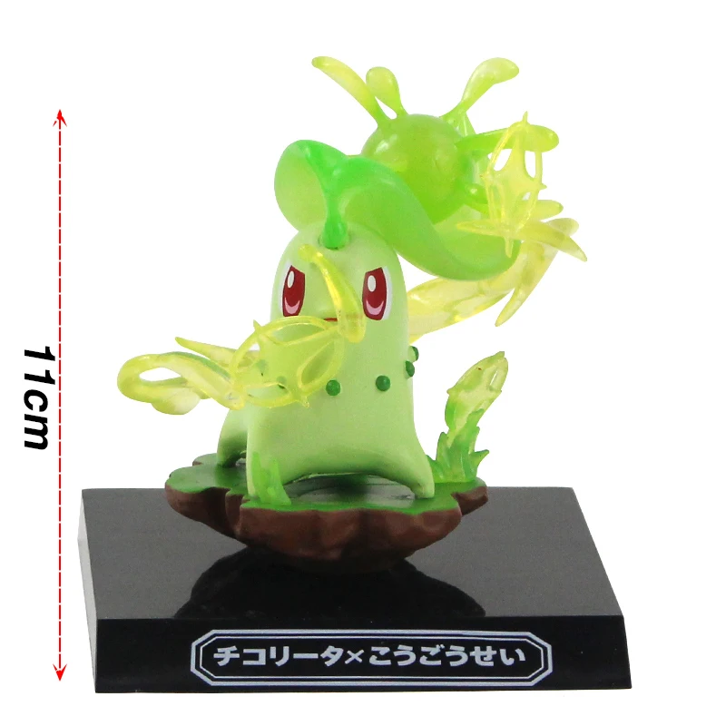 11 см Mimikyu Mudkip Chikorita Treecko фигурка Аниме Фигурка коллекционное аниме игрушки