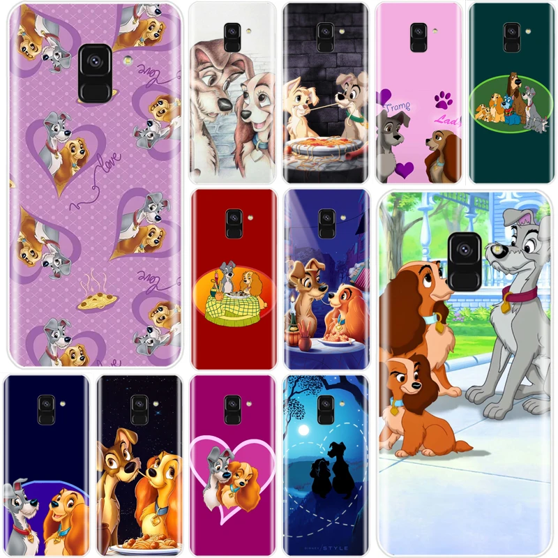 

Lady and the Tramp Cover TPU Phone Case For Samsung Galaxy A5 A7 A8 2015 A3 A5 A7 A8 2016 A3 A5 A7 2017 A7 A8 2018 A9pro