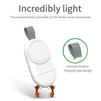 

Portable Travel Charger For IWatch Wireless Travel USB Mini Charging For Apple Watch 4 3 2 1