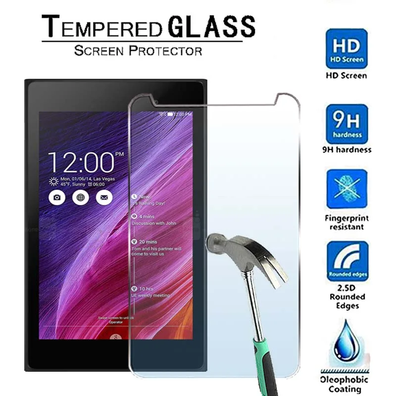 

For Asus MEMO Pad 7 ME572C ME572CL-9H Premium Tablet Tempered Glass Screen Protector Film Protector Guard Cover