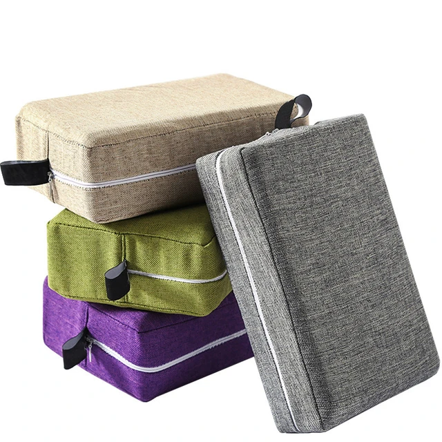 1PC Yoga Brick Cloth Cover Lightweight Zipper Polyester Brick Storage Bag Yoga  Props Training Accessories