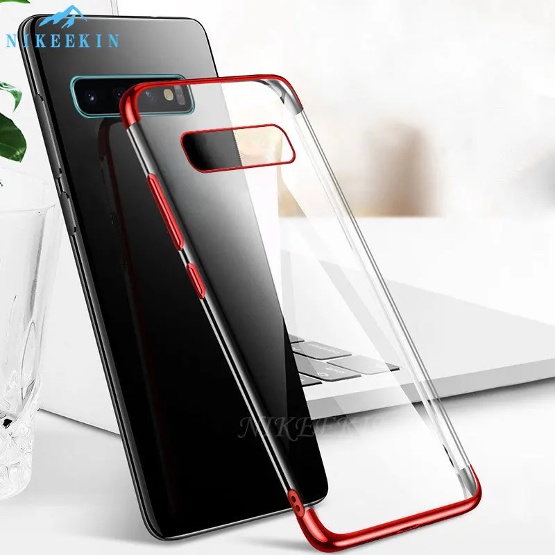 Мягкий чехол с покрытием для Samsung Galaxy S20 Plus Ultra S10 Lite S9 S8 S7 S6 Case A51 A71 A91 A90 5G A81 Note 10