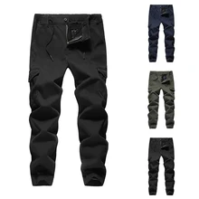 Мужские тактические брюки карго мужские легкие водонепроницаемые повседневные брюки мужские осенние брюки полевые боевые брюки Лесной