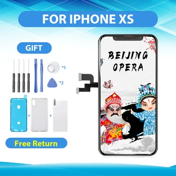 

Elekworld class is suitable for iPhone XS OLED TFT, equipped with 3D touch digitizer components, no dead corner pixel LCD screen
