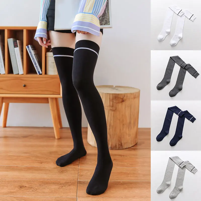 

Women Winter Over knee Sock Long Boot Thigh-High Warm Non-slip Socks Elastic Fashion Women Classic Casual Soild Color Stockings