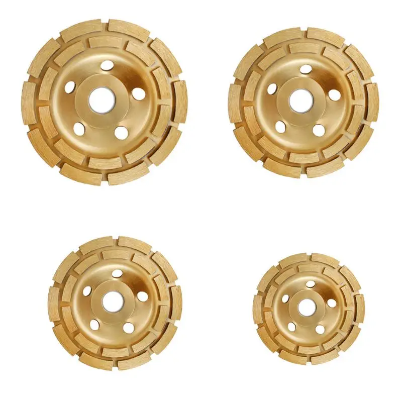 

Coated Double Row Grinding Bowl Diamond Grinding Head Disc Blade Stone Granite M 23GB