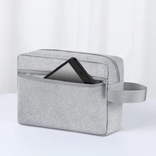 Дорожная сумка для туалетных принадлежностей, портативная косметичка для макияжа, электронные товары, сумка-Органайзер для мужчин и женщин, водонепроницаемая женская косметичка