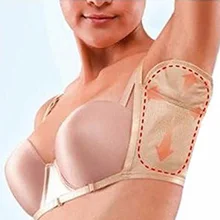 Underarm Sweat Pads Reusable Underarm Armpit Sweat Pads Quick-Drying Sweat-Absorbing Pads for Women BV789