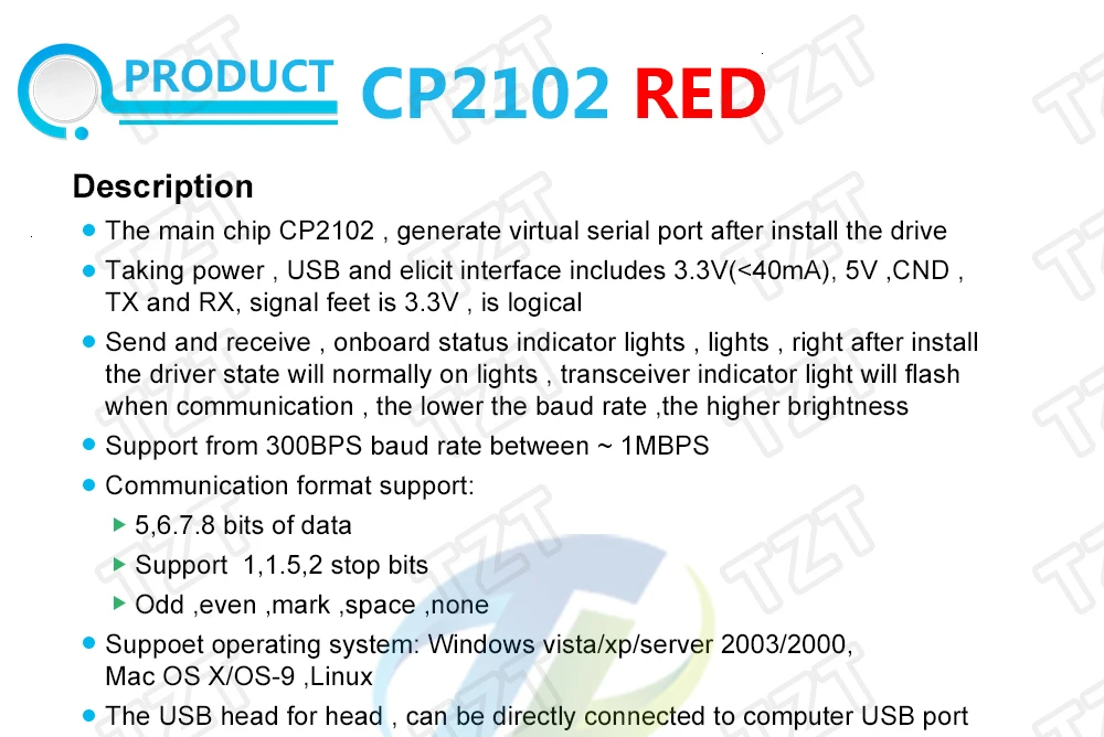 CP2102 USB 2,0 UART ttl 5PIN Соединительный модуль последовательный преобразователь STC Замена FT232 CH340 PL2303 CP2102 MICRO USB для aduino