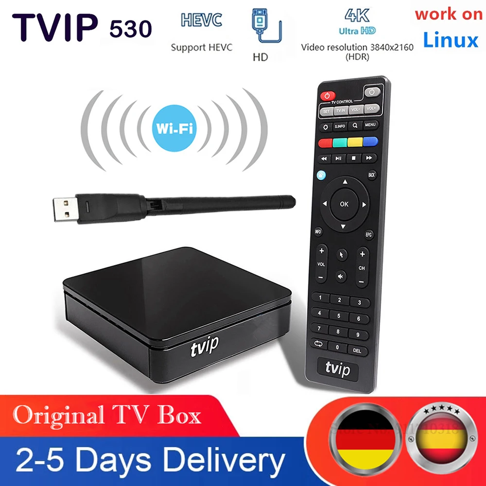 Tvip 530 S - Box USB WIFI интеллект 605 Linux | Электроника