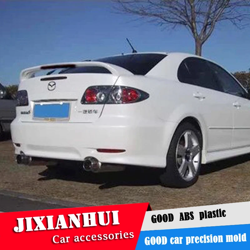 Спойлер для Mazda 6 2006 2013 Mazda6 Sedan DKDD спойлер из АБС пластика цвет заднего крыла