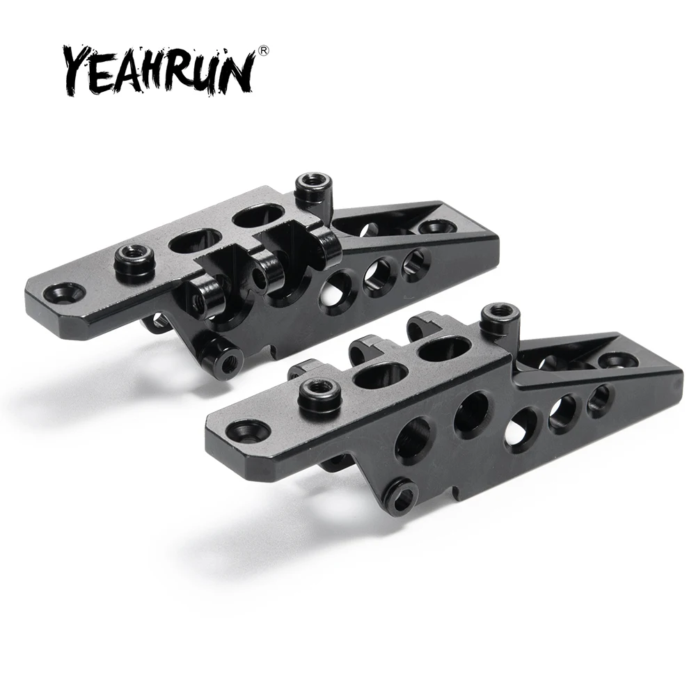 

YEAHRUN металлическая передняя и задняя оси, верхнее звено, крепление для Axial Wraith 90018 90048 90053 Yeti RR10 1/10 RC Гусеничный автомобиль, обновленные детали