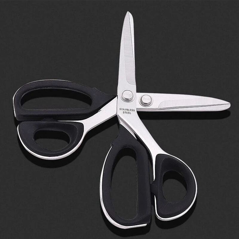 

Cutting Scissors For Sewing Tailors Scissors Stainless Steel Cutter Embroidery Cross Stitch Soft Grip School Scissors Accessory