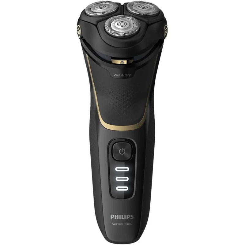 Электробритва PHILIPS Series 3000 S3333/54 черный и золотистый|Электробритвы| |