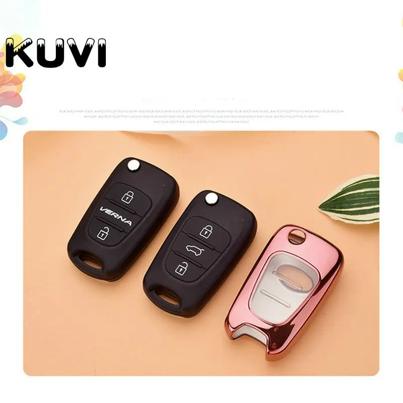 Автомобиль дистанционного Управление корпус-брелок для ключей Крышка для hyundai I30 IX35 акцент I20 Sonata для Kia K2 K5 Sportage L811 Sorento чехол для ключей
