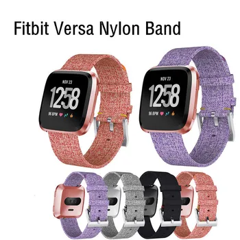 

Watch Band For Fitbit Versa Smart Watch Strap For Fitbit Versa Nylon Sport Watchband For Smartwatch Wristband Fitness Bracelet