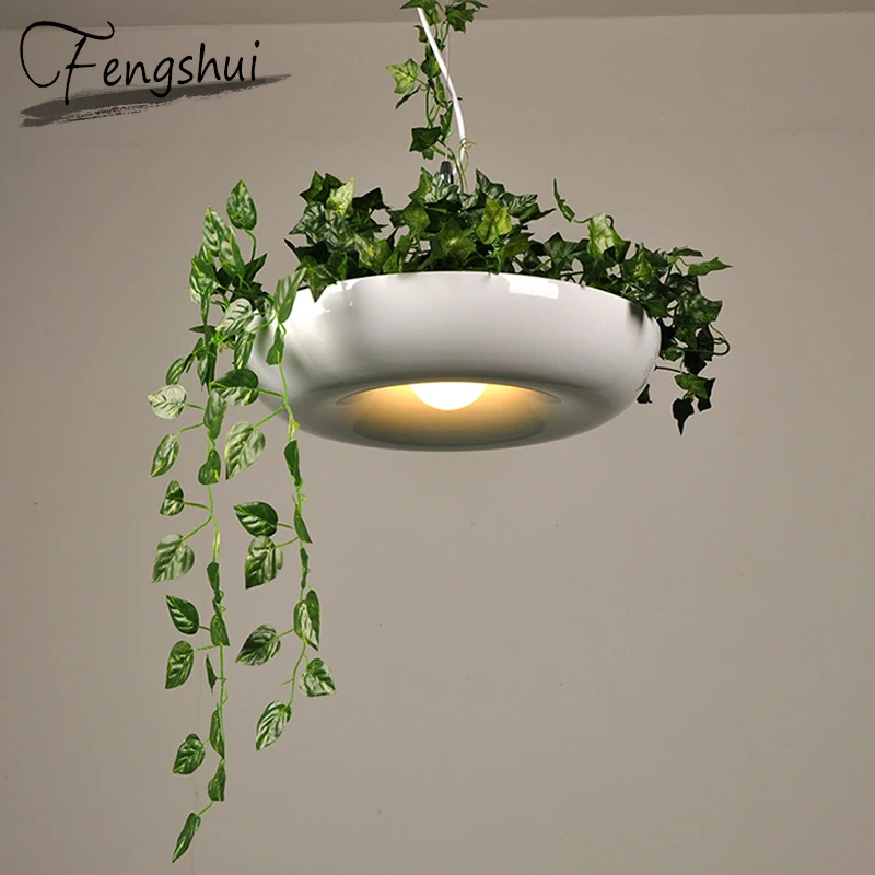 

Nordic Modern LED Pendant Lights Sky Garden Home Decor Aluminum Lampshade Pendant Lamp Living Room Cafe Restaurant Lighting