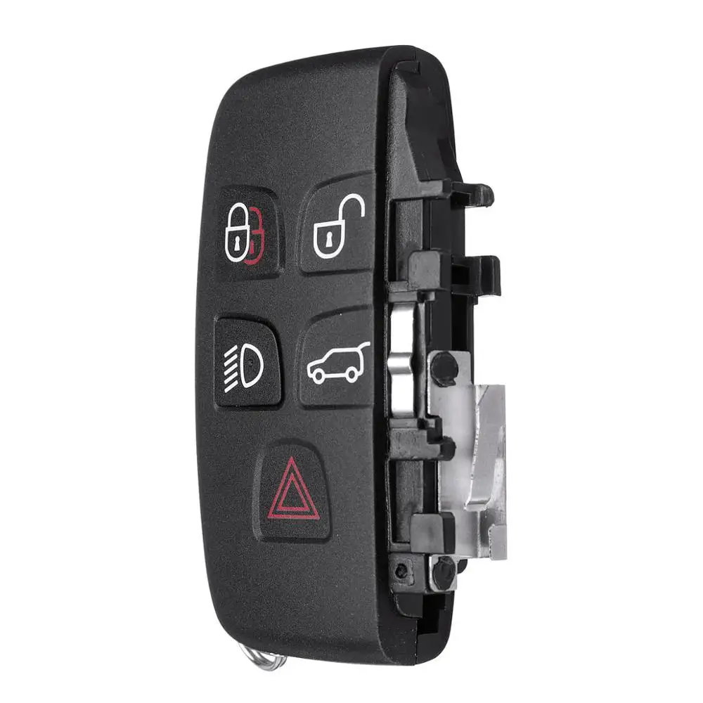 1pc remote key B 5 кнопочный дистанционный чехол для ключей для LAND ROVER LR4 Range Rover Sport Evoque - Название цвета: 1pc remote key B