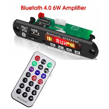 

12V Bluetooth MP3 WMA FM AUX Decoder Modul Audio TF SD Card USB Radio Auto Car Accessories