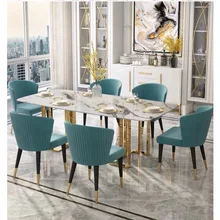 U-BEST стол из мрамора в скандинавском стиле, Прямоугольный светильник, роскошный обеденный стол, современный минималистичный стол для конференций
