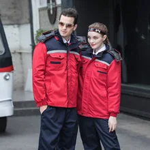 Рабочая одежда, фабричная рабочая одежда, хлопковое пальто с капюшоном, Толстая теплая одежда для холодной защиты, одежда для охранного персонала с хлопковой подкладкой