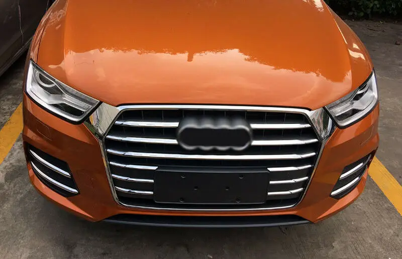 Для Audi Q3- аксессуары ABS хром наружный передний противотуманный светильник