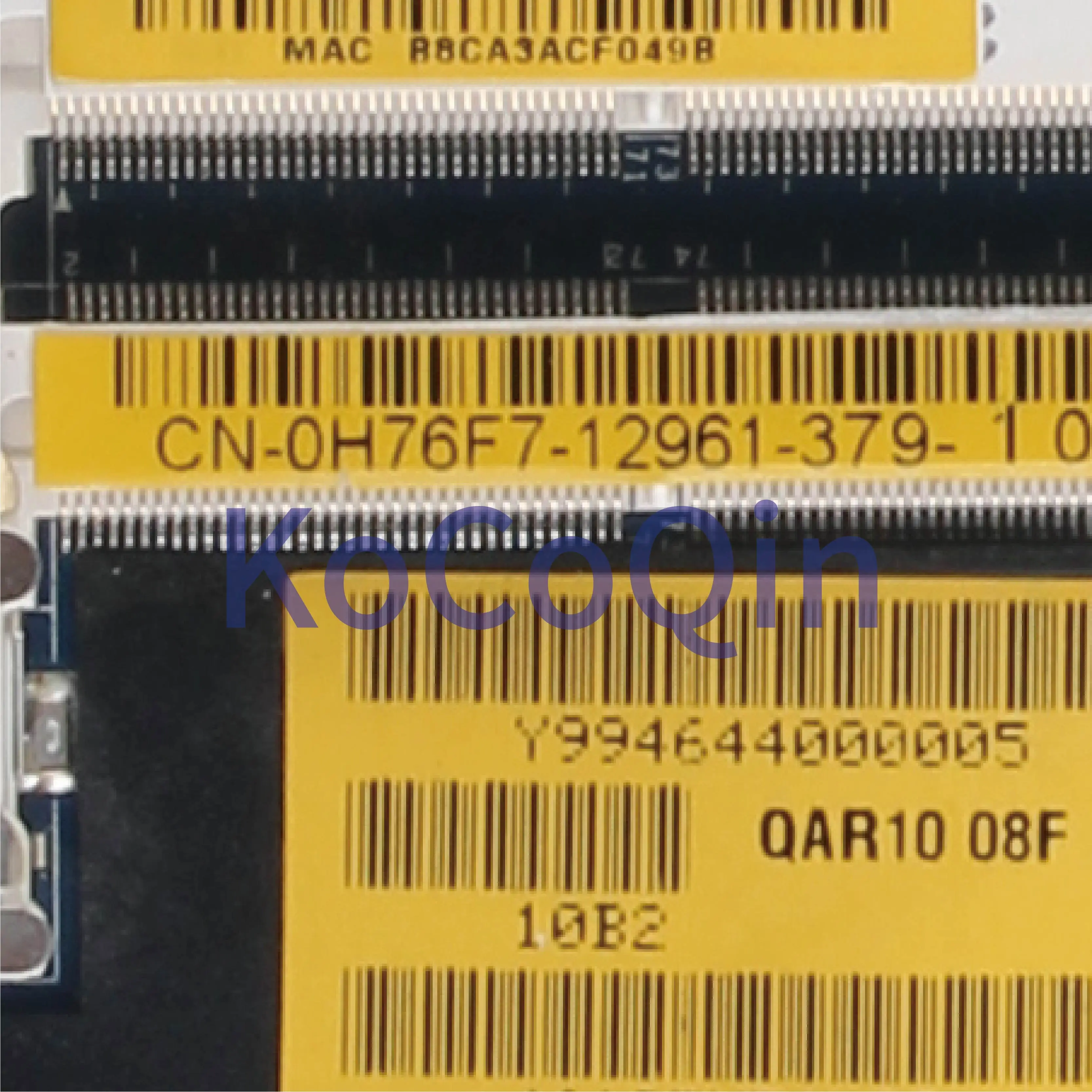 low cost KoCoQin Laptop motherboard For DELL Precision M6700 SLJ8A Mainboard CN-0H76F7 0H76F7 QAR10 LA-7933P