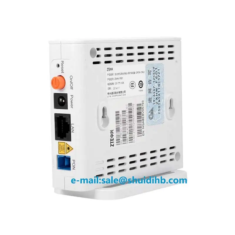 Zte Zxa10 F601 Gpon ONU ONT Ftth Sfu режим маршрутизатора Ftto с 1ge портом той же функции, что и F401 F660 F612w F612 английский QIG