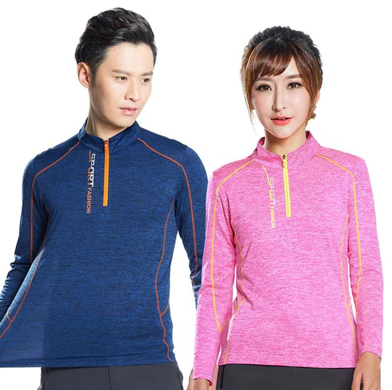 Quick Dry Long Sleeve T-shirt Men Women Spring Summer Outdoor Hiking Travel Sports T Shirt Thin Breathable Stretch Pullover Tops sport t shirt,long sleeve t shirt