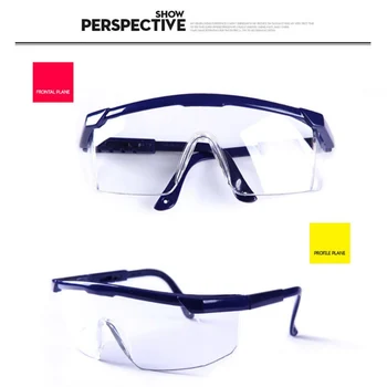 

Protective Safety Glasses Safety Eyewear Anti-Fog Design Anti Scratch, Clear Lens-High Impact Resistance-Perfect Eye Protection