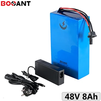 

13S 48V 8Ah 750W Lithium ion battery pack 48V 350W electric bike battery for Samsung 21700 40T cell with 2A charger