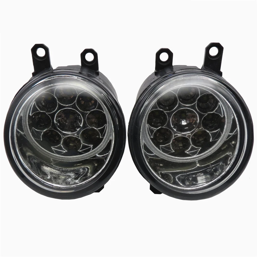 2PCS Car styling Super Bright LED Fog Lights White Lamps For Toyota Sienna Hiace Venza Matrix Avalon 2006-2014 | Автомобили и