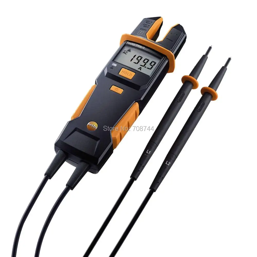 Testo755-1/2 цифровой тестер фаз напряжения тока