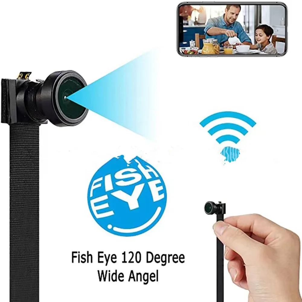 DIY Lookcam Full HD WiFi IP Mini Camera 1080P Support Remote View TF Card mini camera