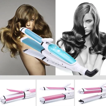 

NEW-Sonax Pro Corn Hot Wave Straight Hair Multi-Function Hair Curler Corrugated Plate Electric Curling Iron Curl Modelling Tools