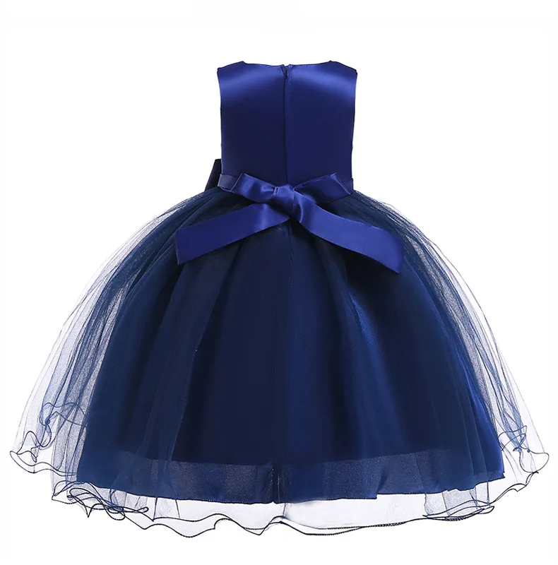 Summer school girl party dress Christmas New Year costume child's clothes party dress girl birthday dress