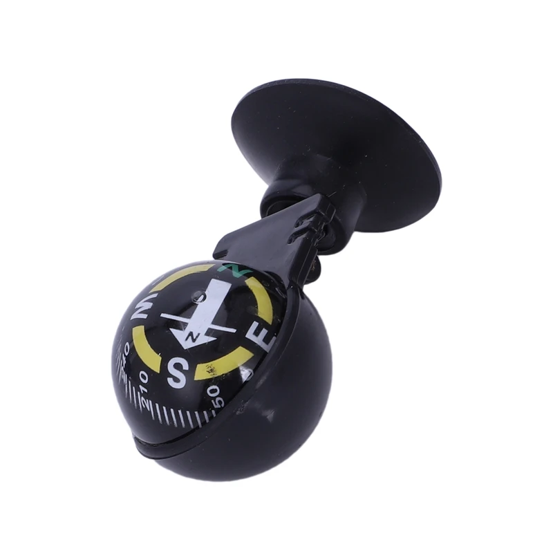 Hiking Equipment New Car Vehicle Floating Ball Navigation Compass Black Y5N7 Camping