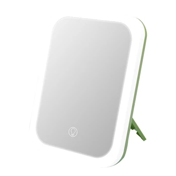 

LED Mirror Light Press Screen Internal Rechargeable Battery LED Daylight Makeup Mirror Destop Makeup Mirror