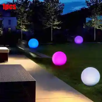 Waterproof Led Luminous Ball Remote Control Led Glowing Beach Ball Toy Outdoor Wedding Party Lawn Remote Control Ball Decorative 1