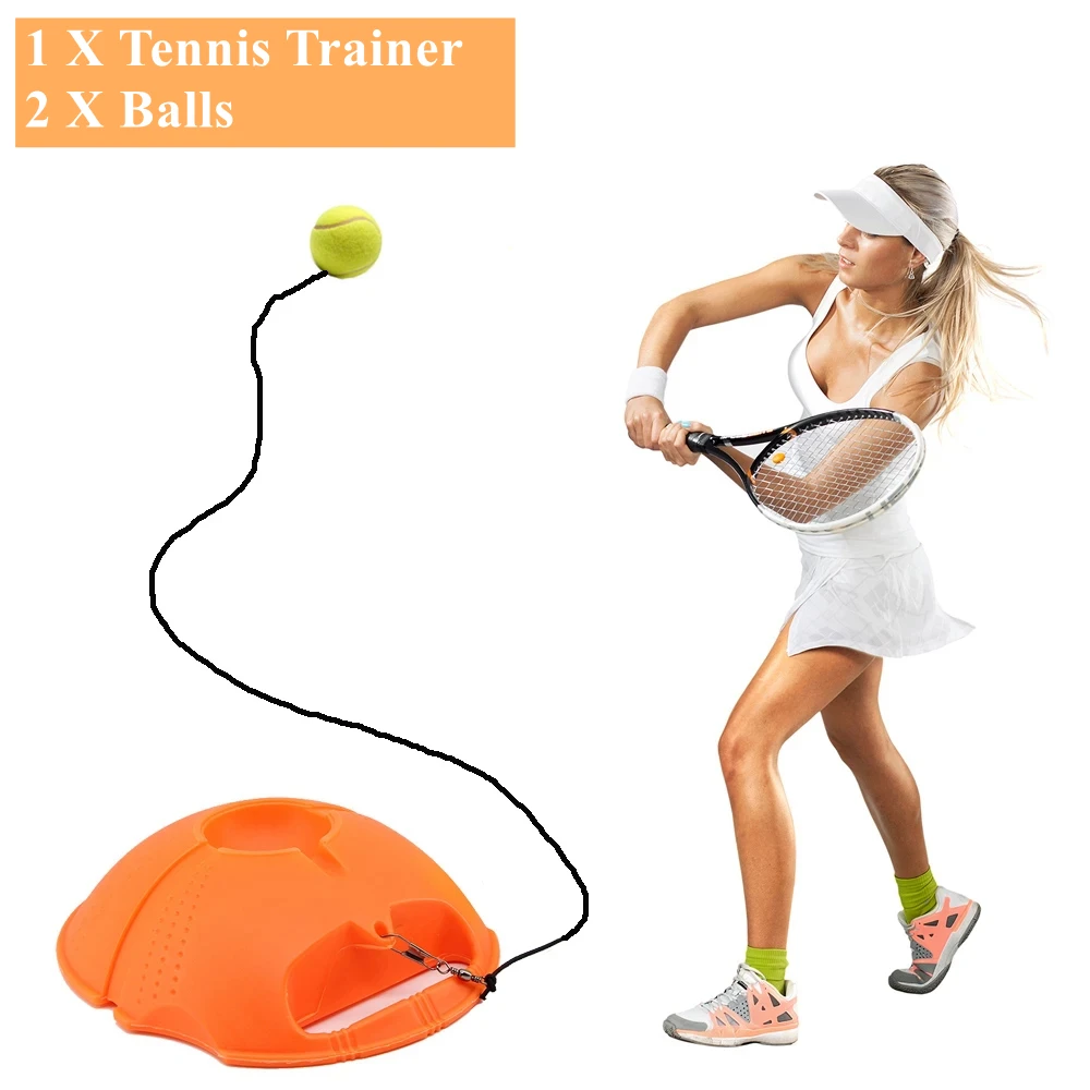 tennis practice ball with string